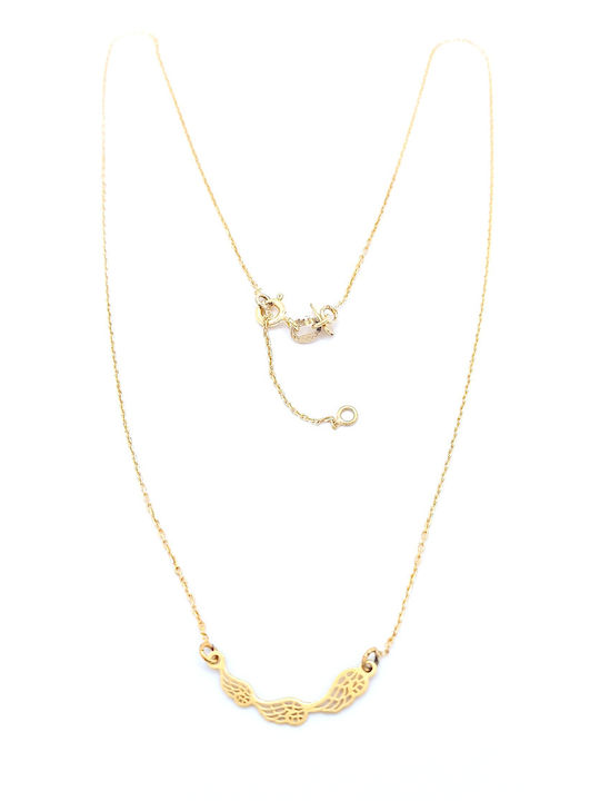 PS Silver Angel Wings from Gold Plated Silver