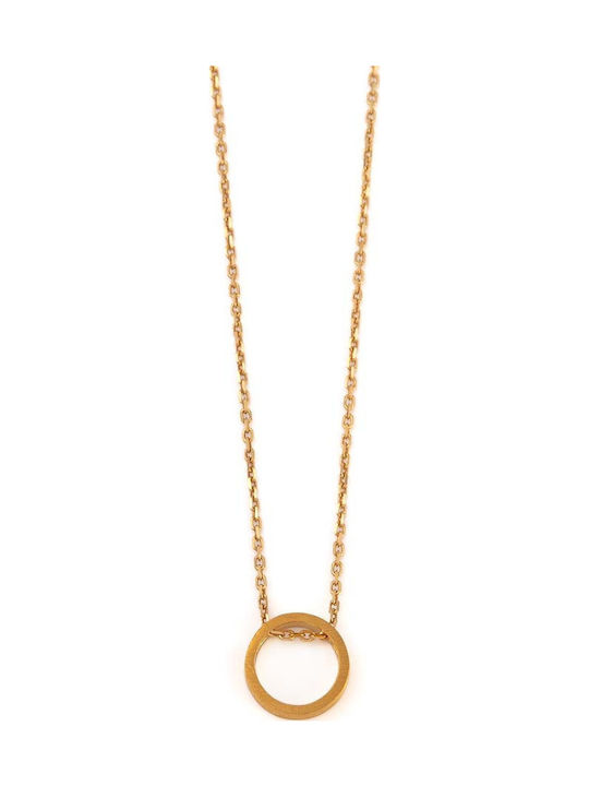 George Art Jewels Κολιέ από Επιχρυσωμένο Ασήμι