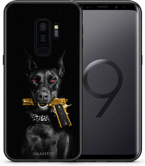 Smartfits Gun Задна корица Черен (Galaxy S9+) 7634095997083_43310424129691