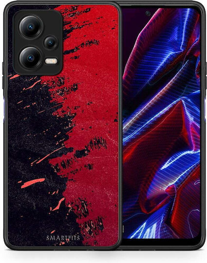 Smartfits Paint Back Cover Μαύρο (Poco X5)