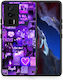Smartfits Collage Back Cover Μωβ (Poco F5 Pro)