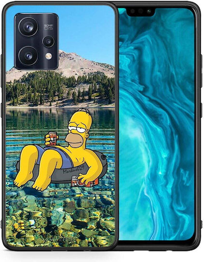 Smartfits Summer Umschlag Rückseite Gelb (Realme 9 / 9 Pro+)