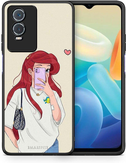 Smartfits Mermaid Back Cover White (Vivo Y76 5G / Y76s / Y74s)