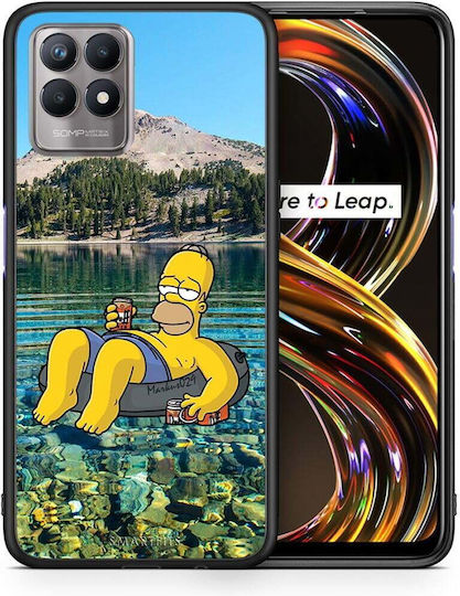 Smartfits Summer Back Cover Yellow (Realme 8i)