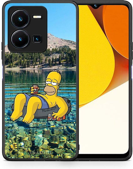 Smartfits Summer Back Cover Galben (Vivo Y22S / Y35)
