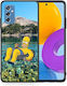 Smartfits Summer Umschlag Rückseite Gelb (Galaxy M52)