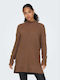 Only Women's Long Sleeve Sweater Brown