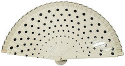 Black Wooden Carnival Fan