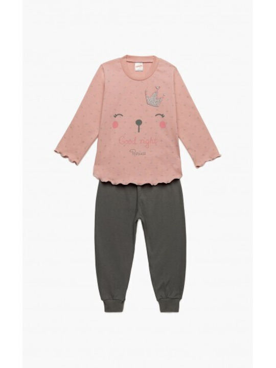 Minerva Beauty Set Top & Bottom Kids Pyjamas Pink