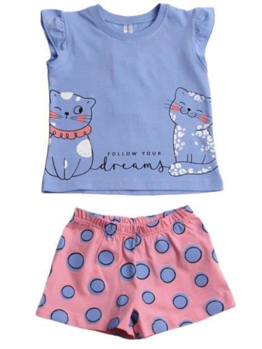 Dreams Kinder-Pyjama Blau