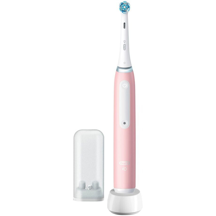 Oral-B iO Series 3 Ηλεκτρική Οδοντόβουρτσα με Αισθητήρα Πίεσης Blush Pink (90368997)