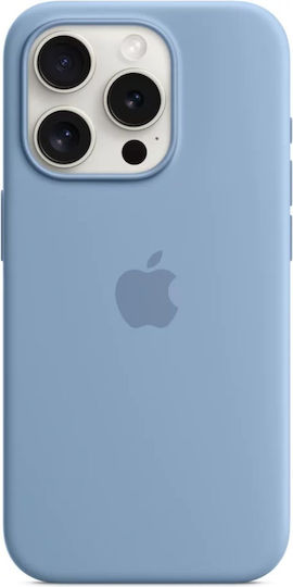 Apple Back Cover Silicon Winter Blue (iPhone 15 Pro Max)