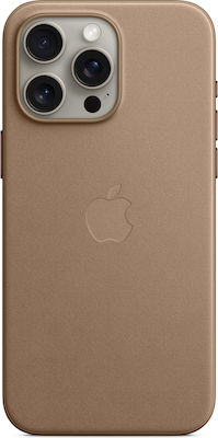 Apple Finewoven Fabric Back Cover Brown (iPhone 15 Pro Max)