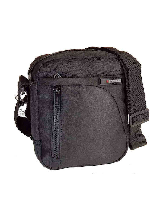 Crony Eco Herren Tasche Schulter / Crossbody Schwarze
