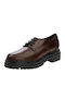 Damen Oxfords in Braun Farbe