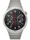 Huawei Watch GT 4 Stainless Steel 46mm Αδιάβροχο με Παλμογράφο (Grey Stainless Steel Strap)
