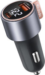 Mcdodo Car Charger with Ports 1xUSB-A 1xType-C Mcdodo Car Charger with Ports 1xUSB-A 1xType-C