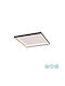 Trio Lighting Πλαφονιέρα Οροφής 35εκ. Μαύρη με Ενσωματωμένο LED και Τηλεχειριστήριο