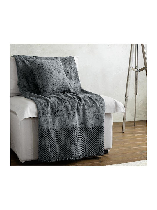 Nima Ριχτάρι Τριθέσιου Καναπέ Batista 180x300εκ. Dark Gray