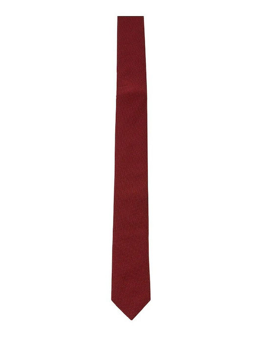 Hugo Boss Herren Krawatte Seide Gedruckt in Rosa Farbe