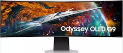 Samsung Odyssey G9 49CG954SU Ultrawide OLED HDR Curbat Monitor de jocuri / Monitor inteligent 49" 5120x1440 240Hz cu Timp de Răspuns 0.03ms GTG