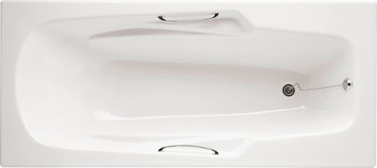 Recor Tropica Μπανιέρα Μαντεμένια 170x80cm