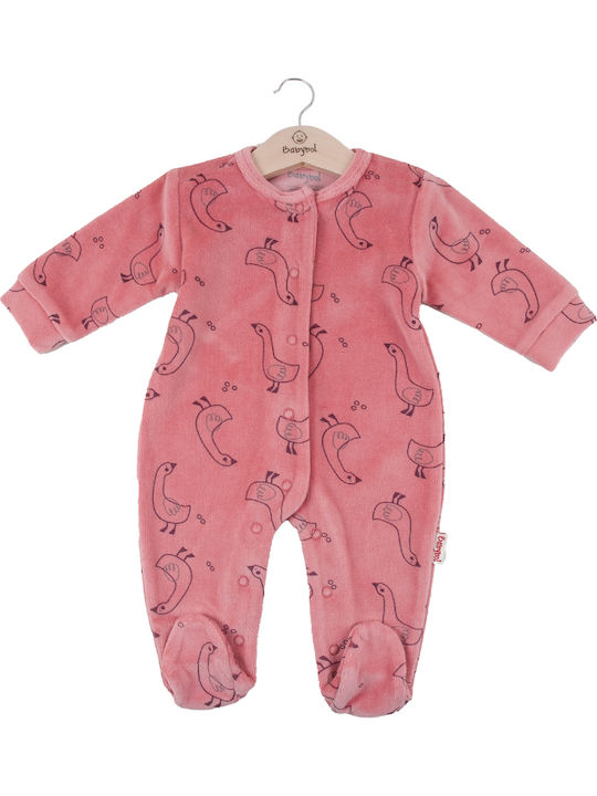 Babybol Φορμάκι Βελουτέ Ροζ