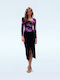 DVF Midi Rock in Schwarz Farbe