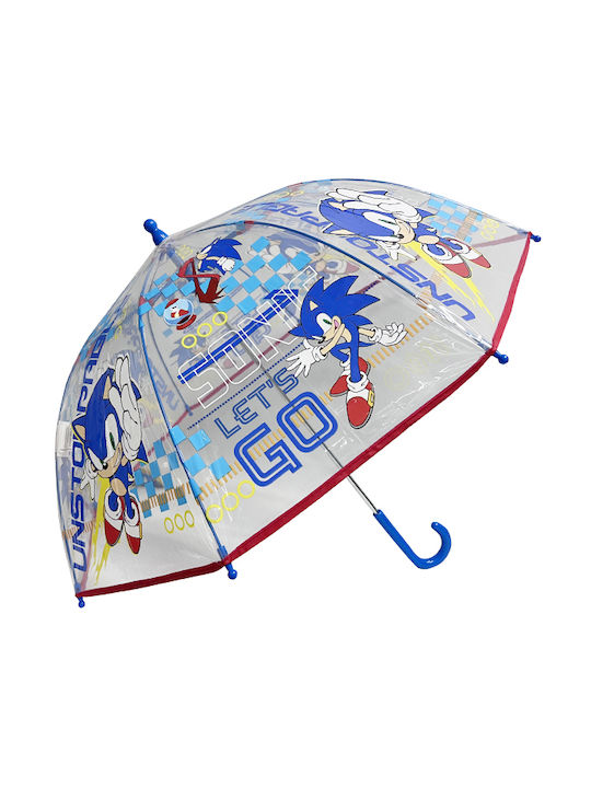 Guy Laroche Kids Curved Handle Umbrella Blue