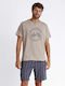 Admas Men's Summer Pajamas Set Beige