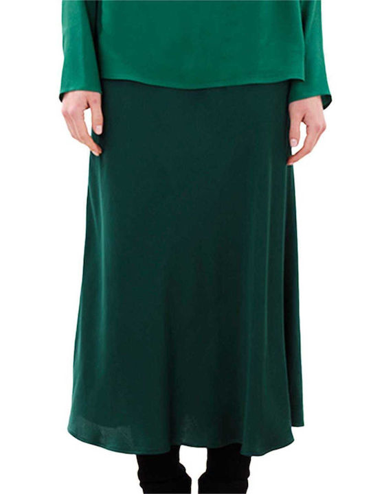 Ioanna Kourbela Midi Φούστα σε Πράσινο χρώμα