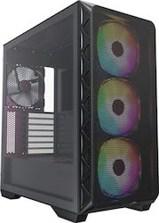 Montech Air 903 Max Gaming Midi Tower Κουτί Υπολογιστή με Πλαϊνό Παράθυρο Μαύρο