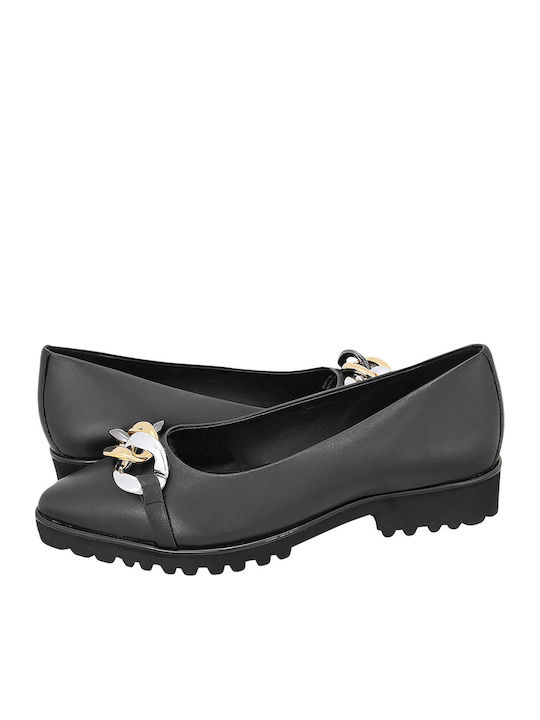 Damen Ballerinas in Schwarz Farbe