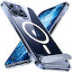Torras Back Cover Σιλικόνης Διάφανο (iPhone 15 Pro Max)