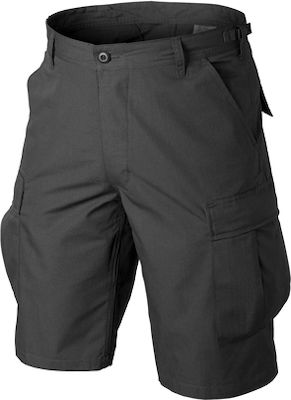 Helikon Tex Shorts Polycotton Ripstop Κυνηγετικό Παντελόνι σε Μαύρο χρώμα