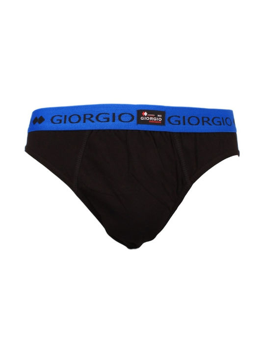 Giorgio Herren Slips Black/Rua 1Packung