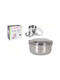 Quttin Lunchbox Inox Silber 17x17cm 1Stück