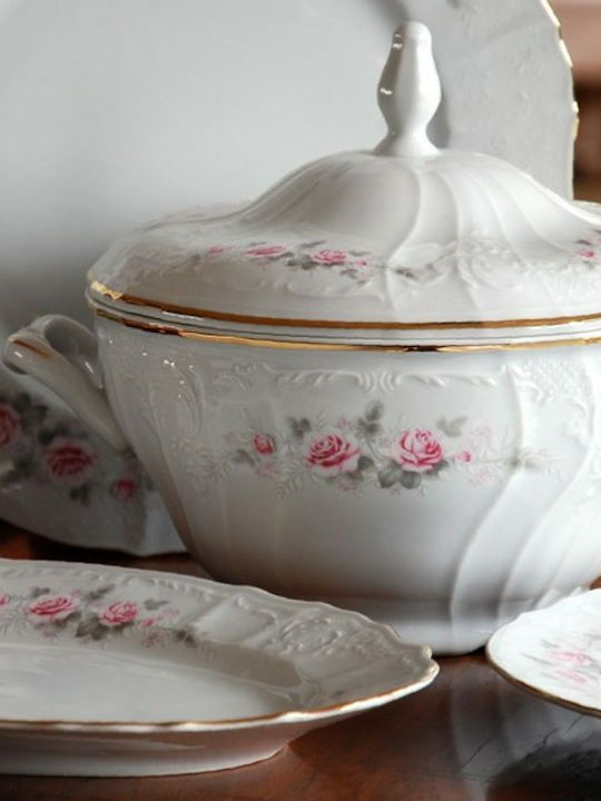 Thun White Porcelain Dinnerware Set 20pcs