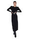 Ale - The Non Usual Casual Maxi Kleid Schwarz