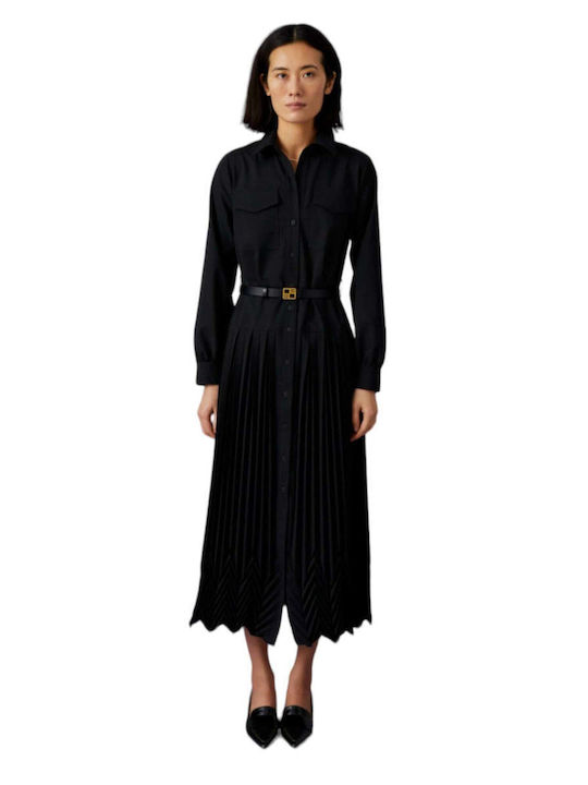 Beatrice Midi Dress Black