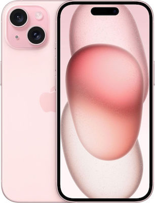 Apple iPhone 15 5G (6GB/512GB) Ροζ