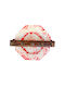 Wooden Wall Hanger 5 Hooks Multicolour 30x25cm