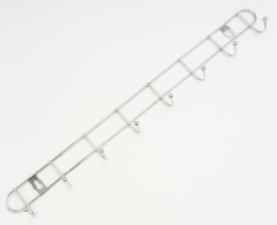 Metal 8-Hook Wall Hanger Metal 8-Hook Wall Hanger
