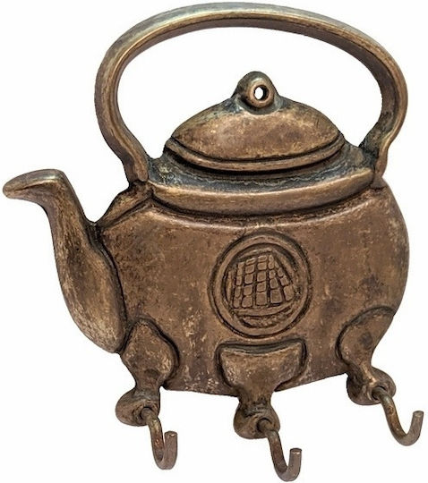 Benini Vintage Metal 3-Hook 11cm Wall Hanger Benini Vintage Metal 3-Hook 11cm Wall Hanger
