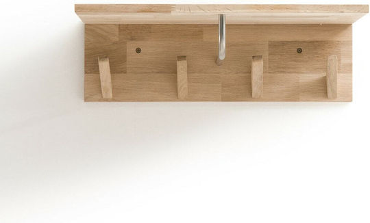 La Redoute Interieurs Wandhalterung Hölzernes 4 Haken Beiges 30x16cm