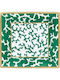 Raynaud Limoges Square Decorative Platter Green 17x17cm