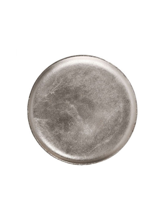 Butlers Dekorative Platte Aluminium Silber 1Stück 28x28x5cm Butlers Dekorative Platte Aluminium Silber 1Stück 28x28x5cm