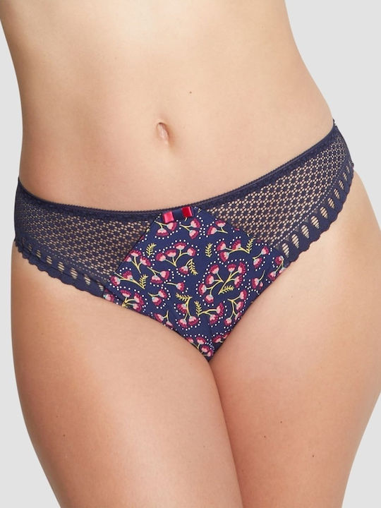 Damen Slip Blau