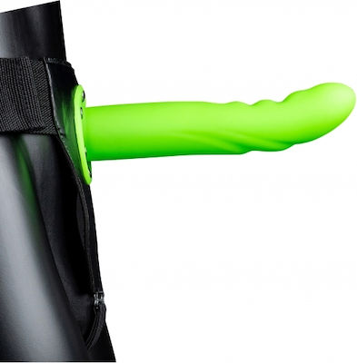 Harness with Dildo Green