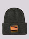 Beanie Unisex Σκούφος Πλεκτός σε Γκρι χρώμα